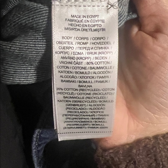 RALPH LAUREN Belted Denim Field Jean Jacket Pockets Collared Marina Wash - Picture 14 of 14